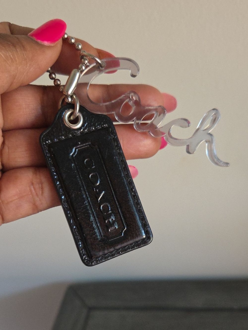 Coach Poppy Hangtag - Gem